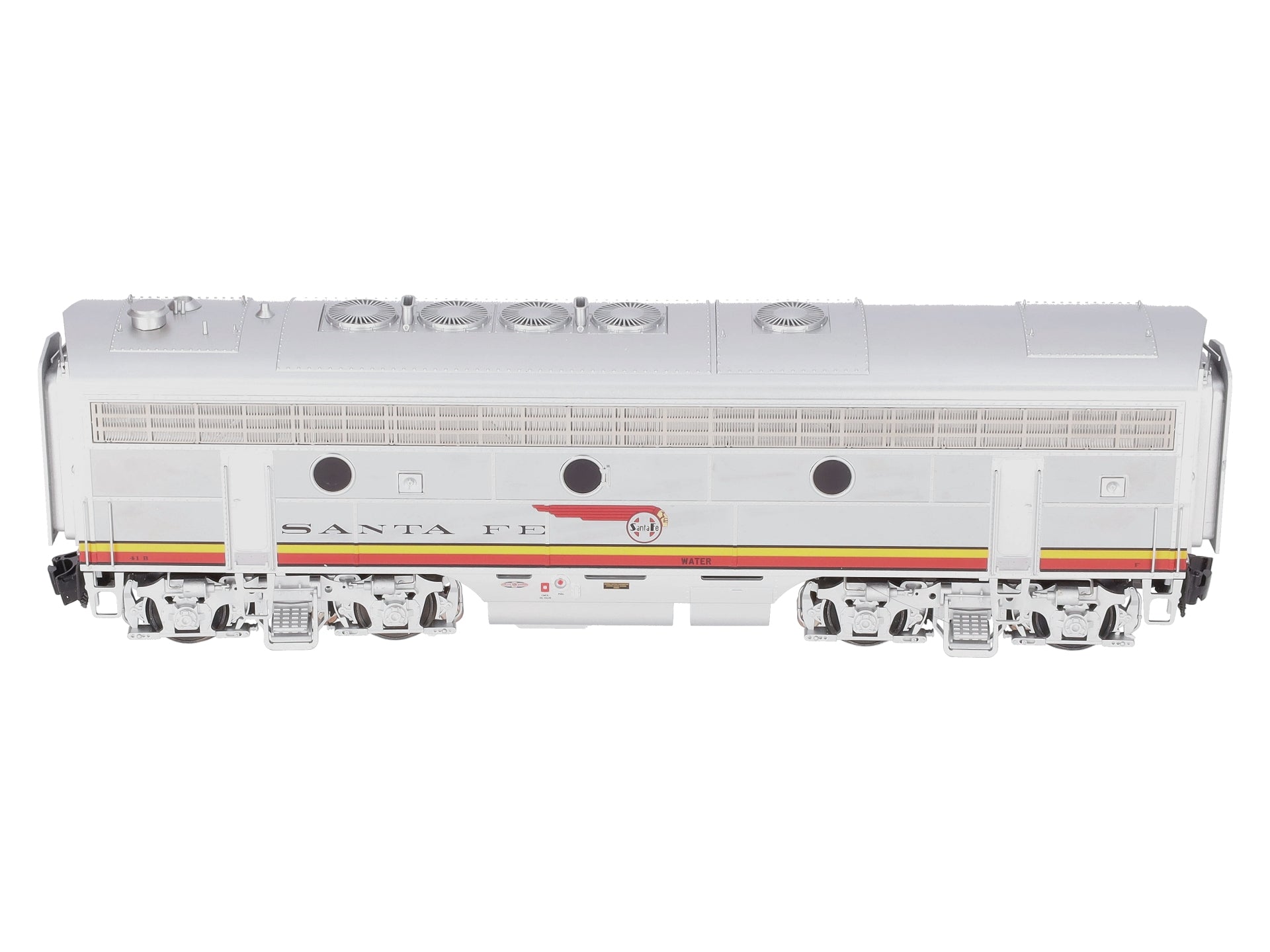 Atlas 30134047 O Gauge Santa Fe F7B Unpowered Diesel Engine B Unit #41B (3Rail) LN/Box