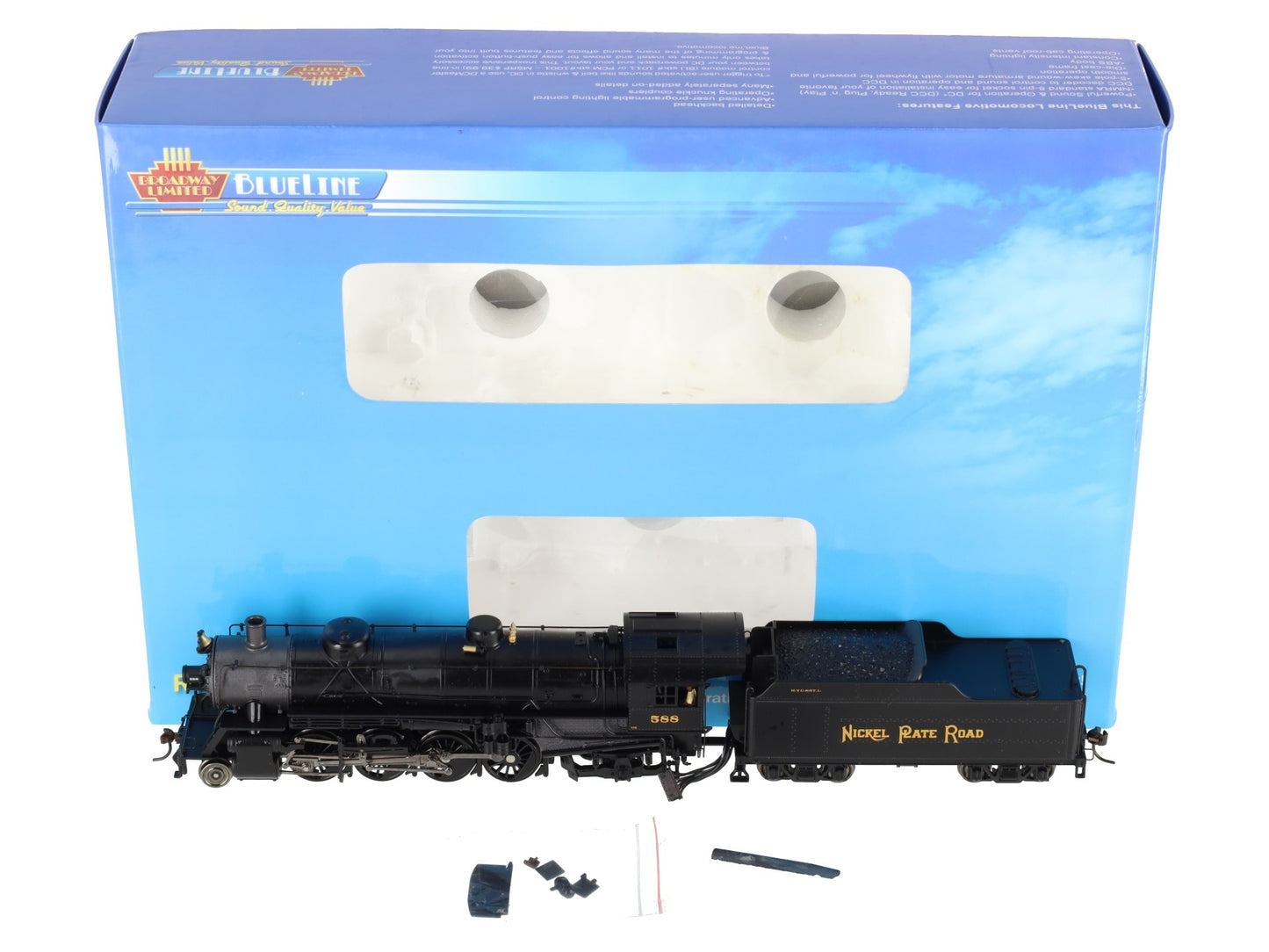 Broadway Limited 5178 HO Nickel Plate Road USRA Light 2-8-2 Mikado #588