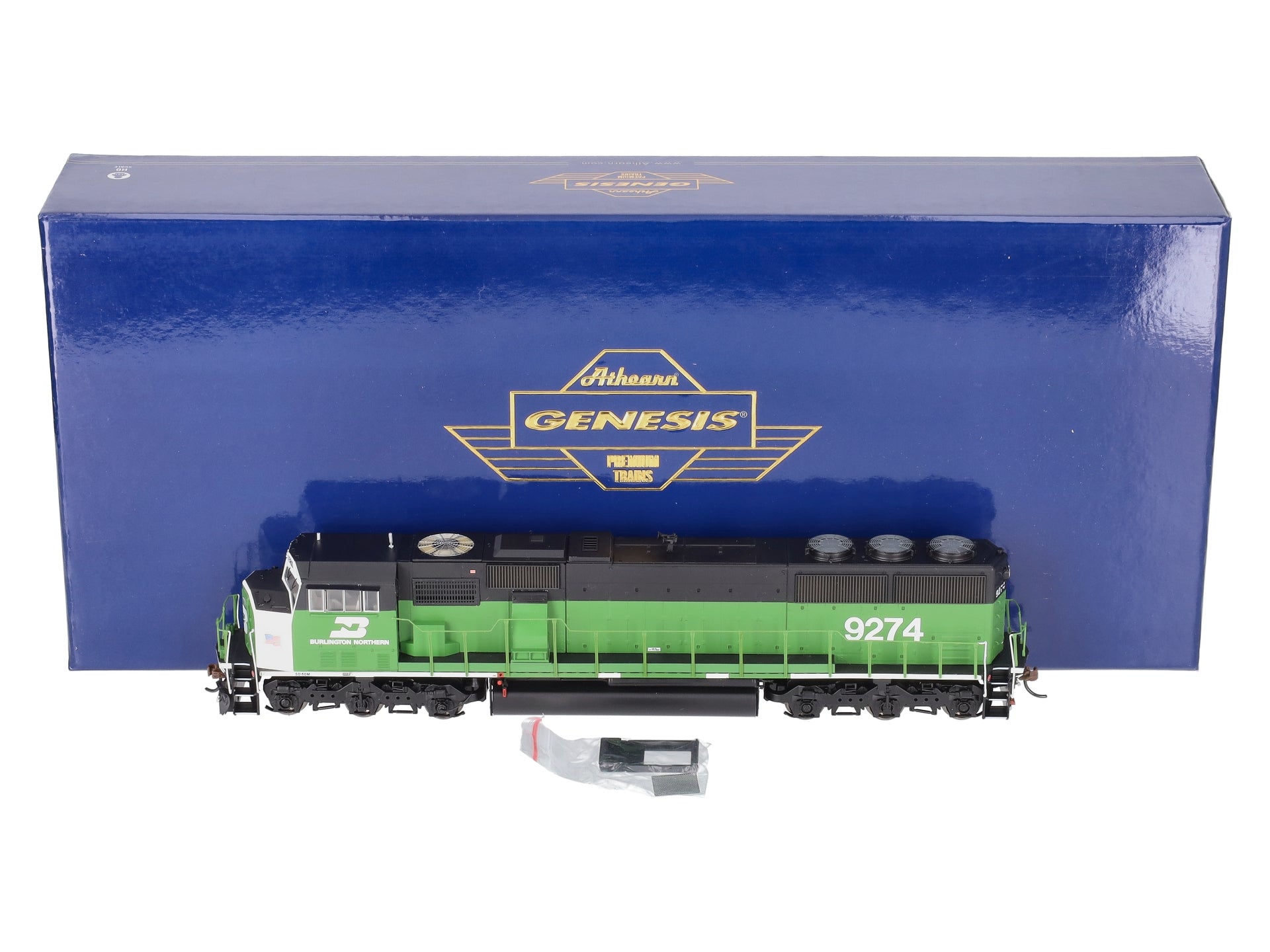 Athearn G67422 HO Burlington Northern SD60M Diesel Locomotive DCC/Sound #9274