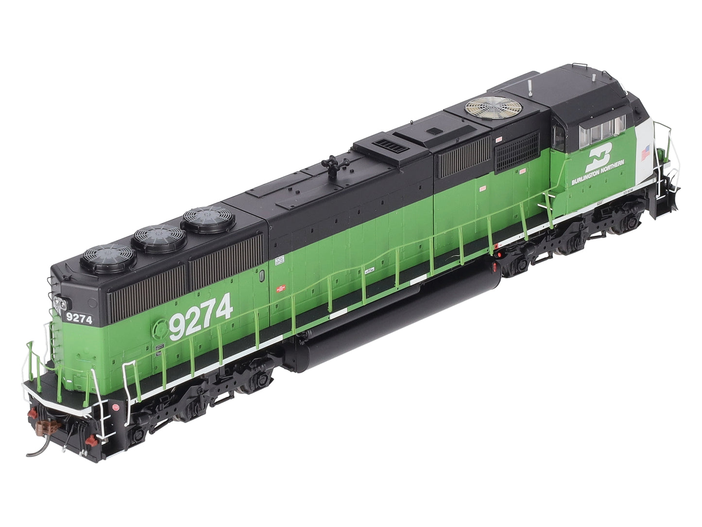 Athearn G67422 HO Burlington Northern SD60M Diesel Locomotive DCC/Sound #9274