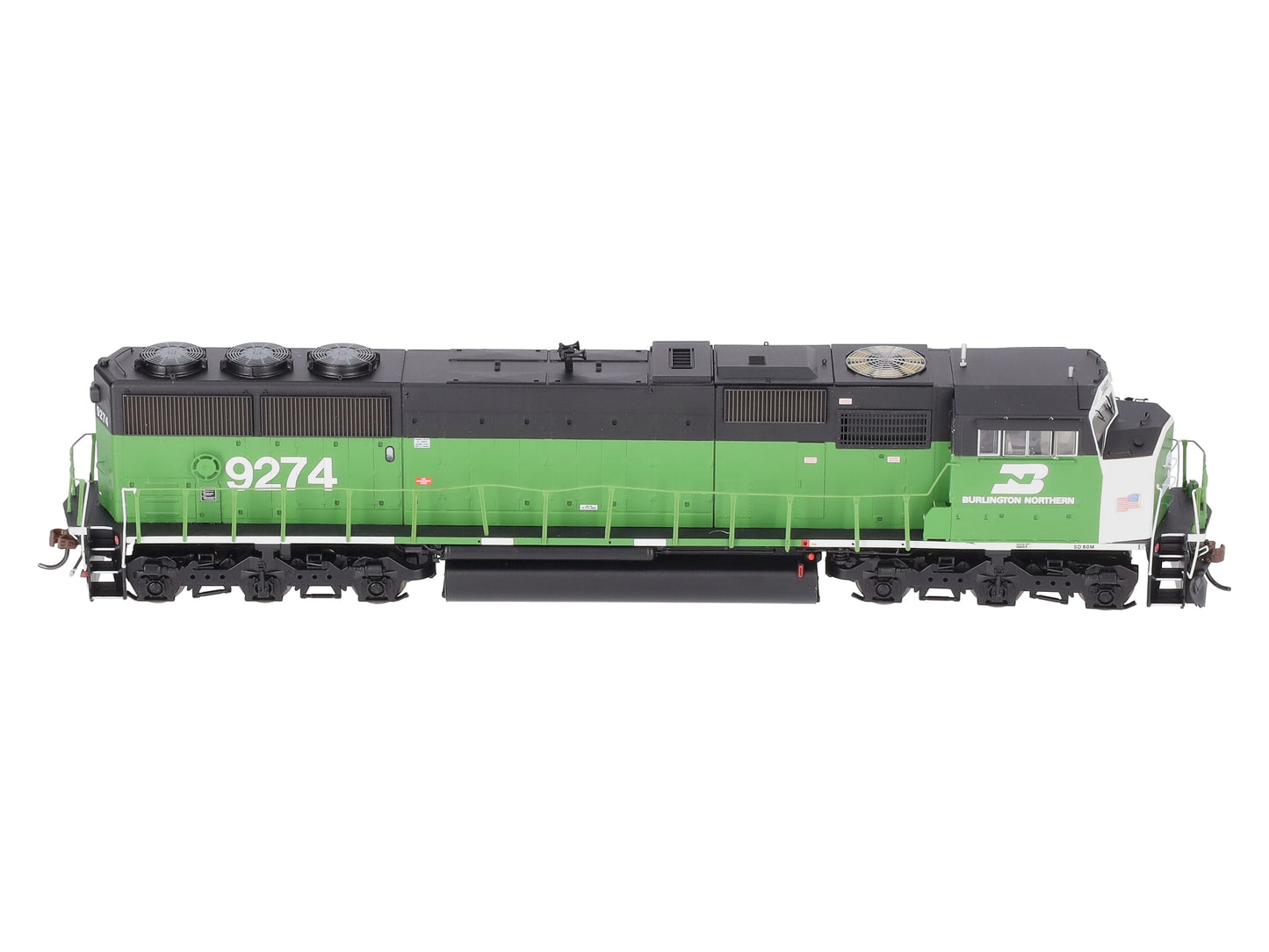 Athearn G67422 HO Burlington Northern SD60M Diesel Locomotive DCC/Sound #9274