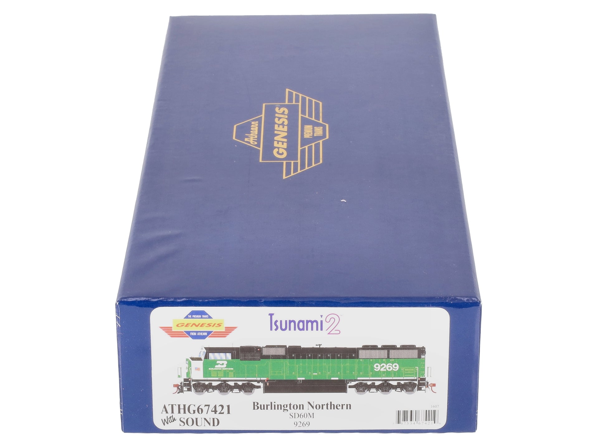 Athearn G67421 HO Burlington Northern SD60M Diesel Locomotive DCC/Sound #9269