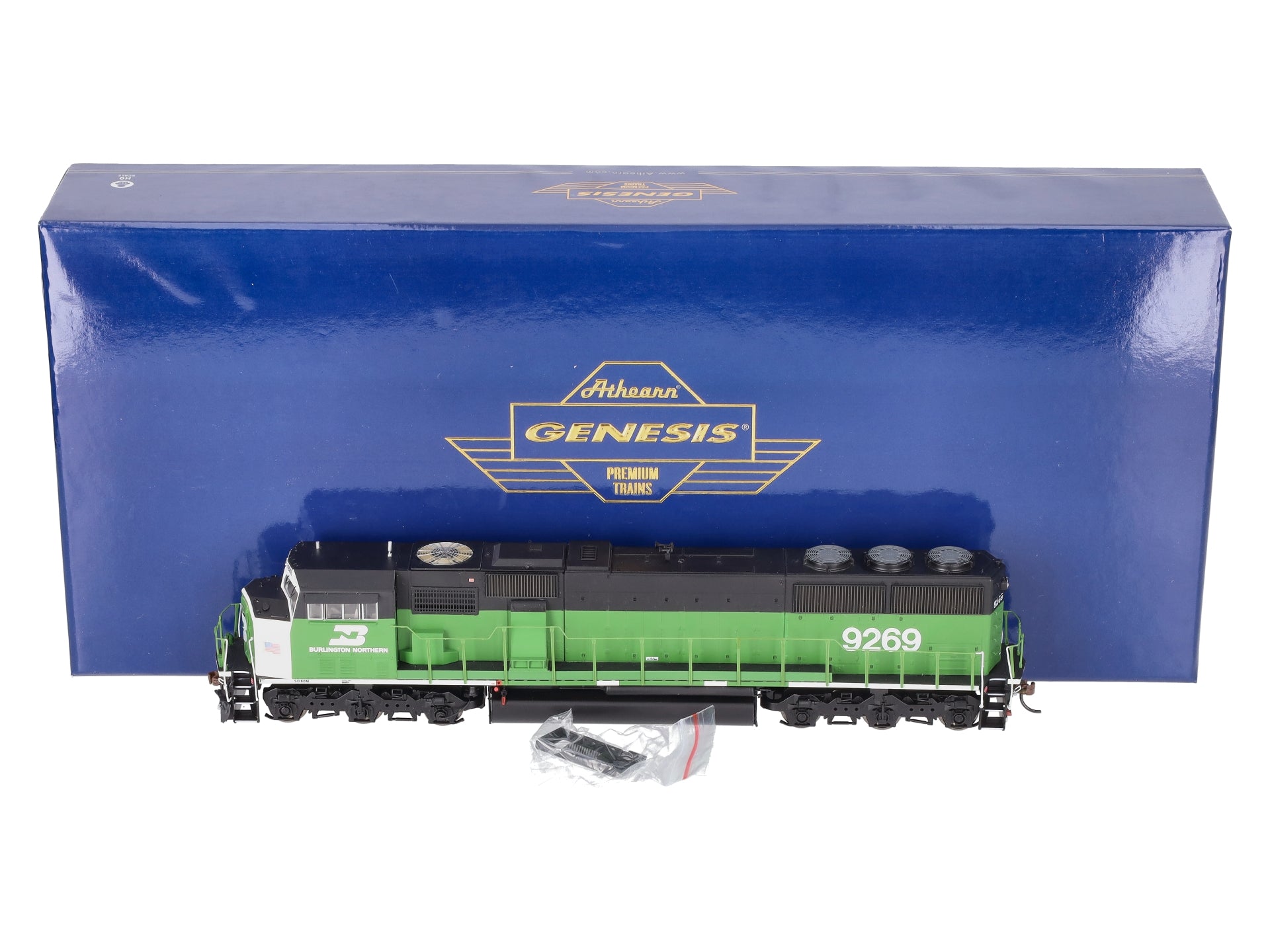 Athearn G67421 HO Burlington Northern SD60M Diesel Locomotive DCC/Sound #9269