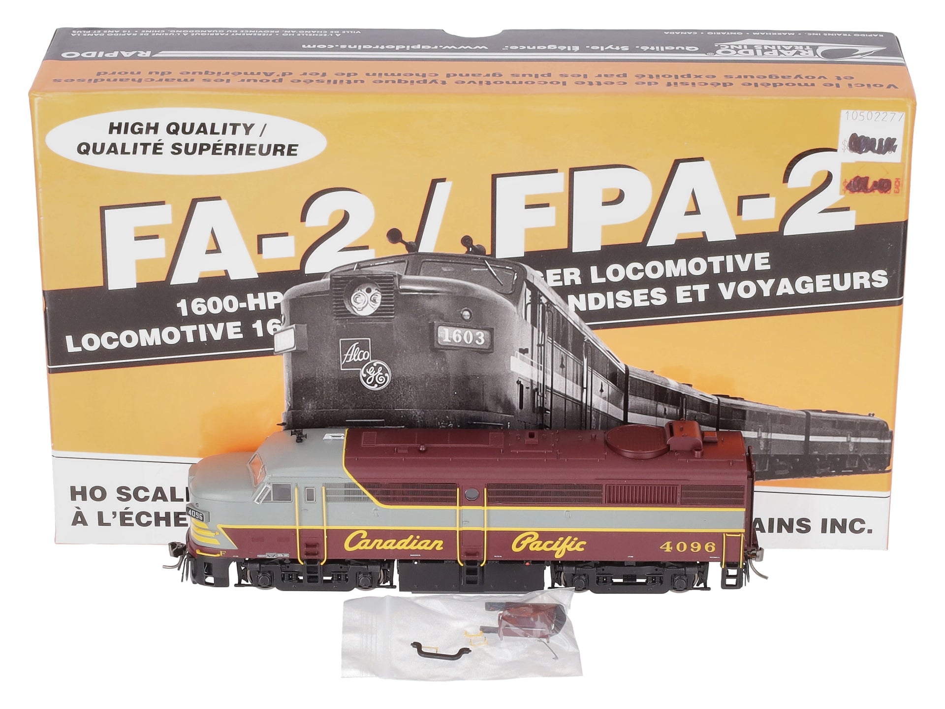 Rapido Trains 21526 HO Canadian Pacific MLW FPA-2 with LokSound & DCC #4096