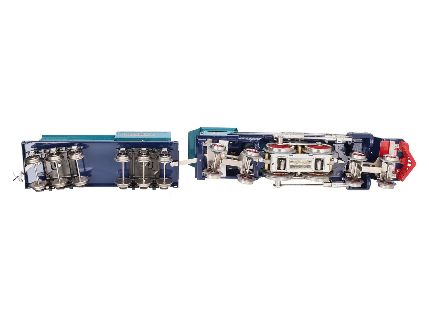 Lionel 6-13103 Standard Gauge I-400E Blue Comet Steam Locomotive and Tender EX/Box