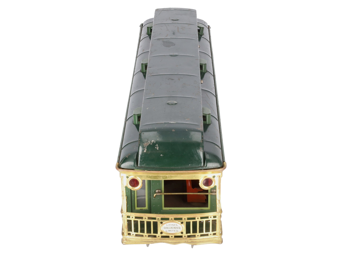 Lionel 416 Vintage Standard Gauge State Green New York State Observation VG