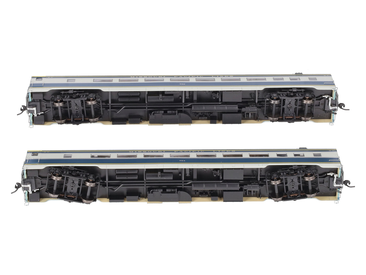 MTH 80-60053 HO Missouri Pacific Parlor Passenger Car Set (Set of 2)