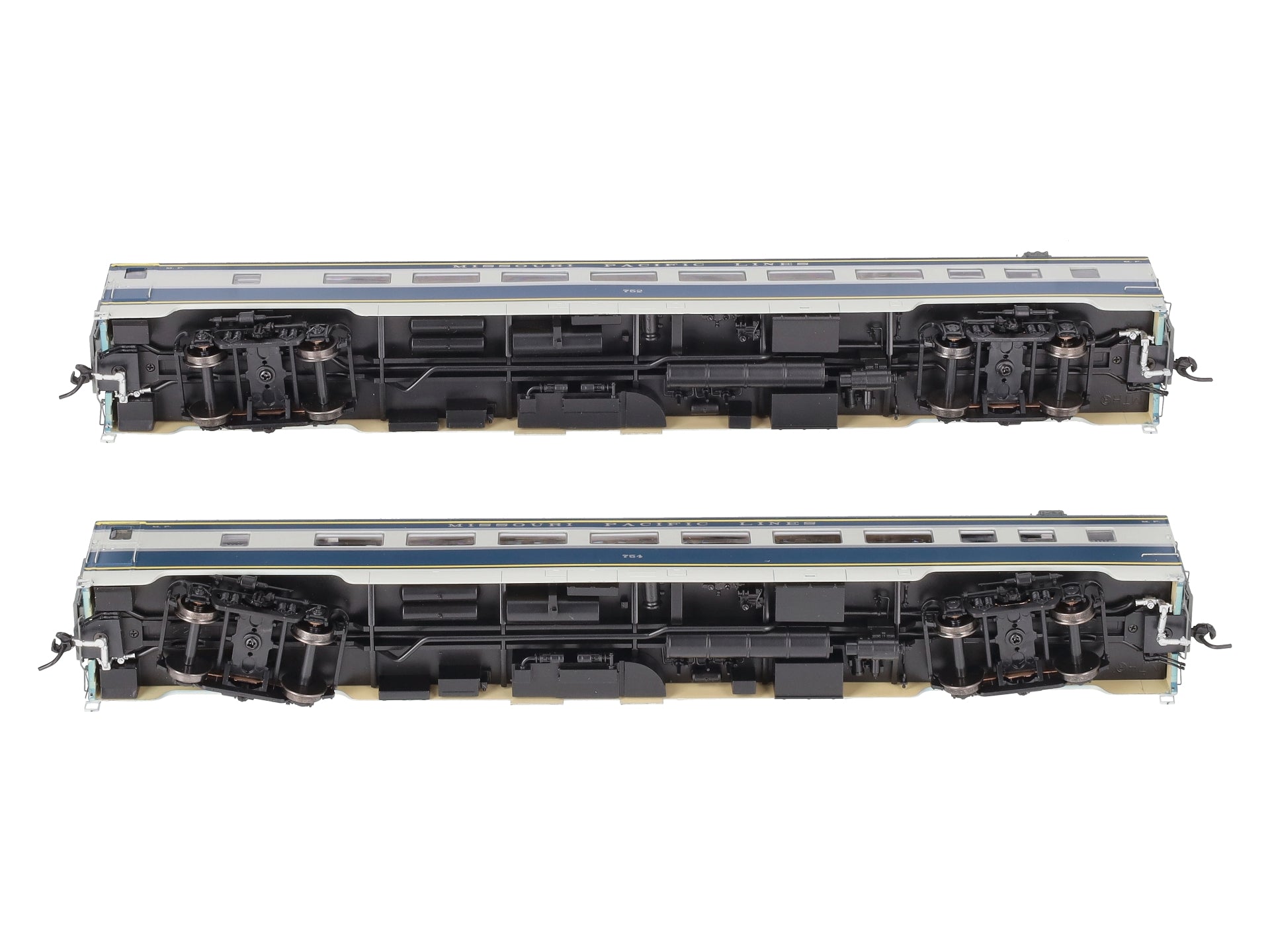 MTH 80-60053 HO Missouri Pacific Parlor Passenger Car Set (Set of 2)