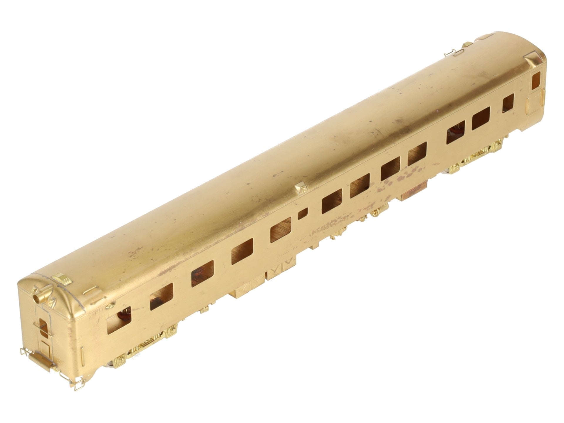 Coach Yard 1162 HO BRASS Southern Pacific 10-6 Blunt End Passenger Car EX/Box