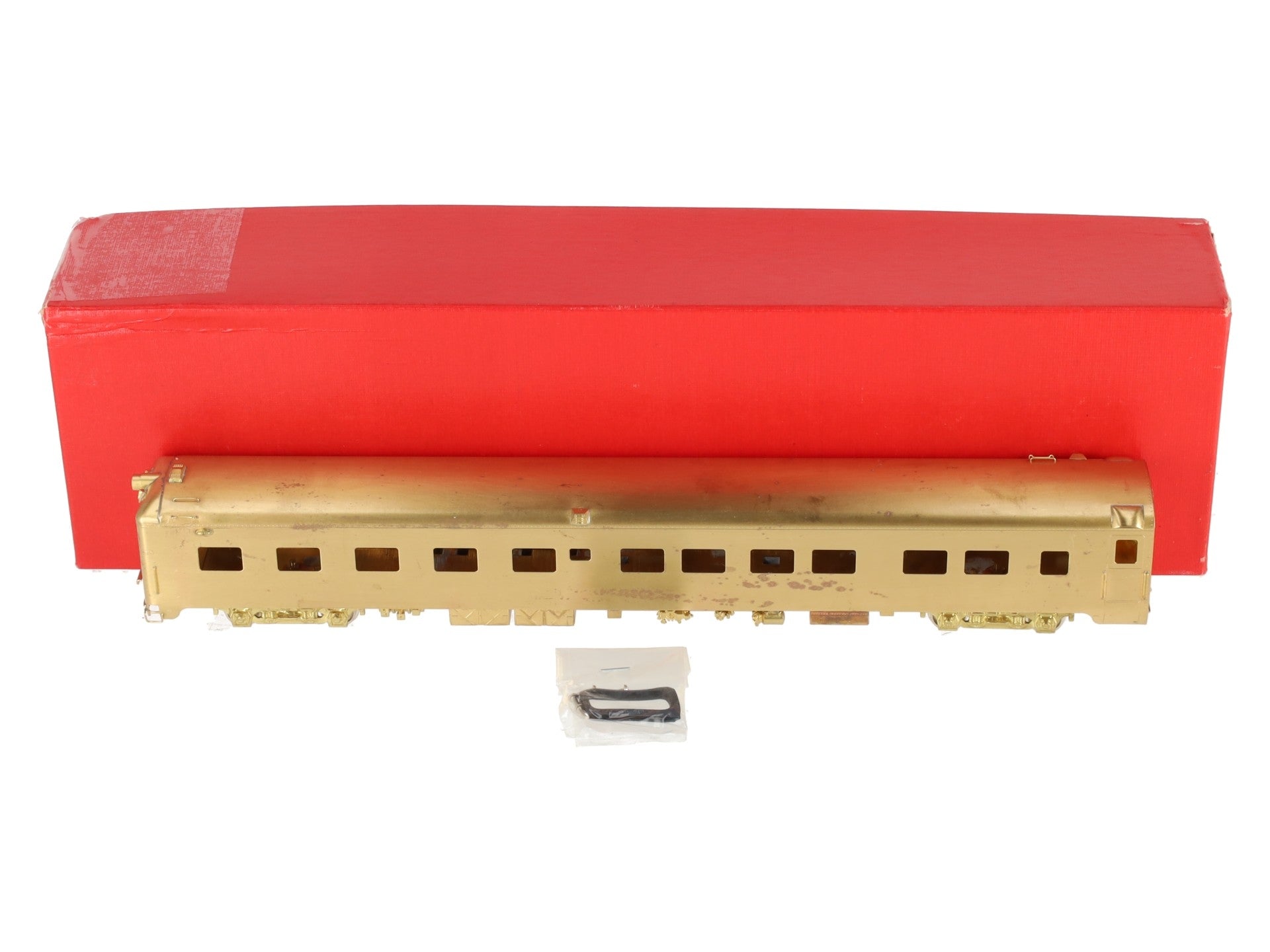 Coach Yard 1162 HO BRASS Southern Pacific 10-6 Blunt End Passenger Car EX/Box