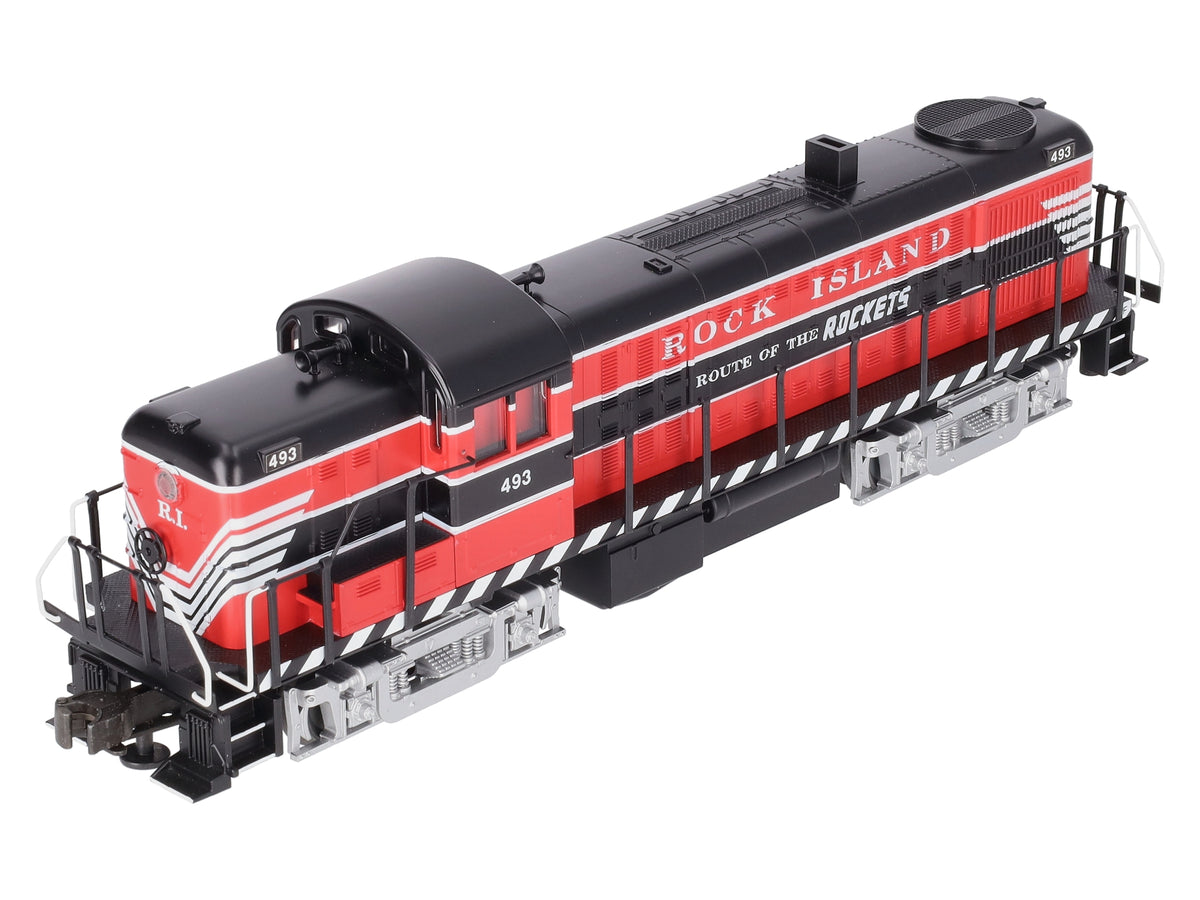 MTH 30-2202-0 Rock Island RS-3 Diesel Engine with Loco-Sound #493 LN/Box