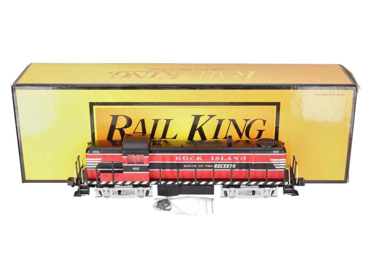 MTH 30-2202-0 Rock Island RS-3 Diesel Engine with Loco-Sound #493 LN/Box