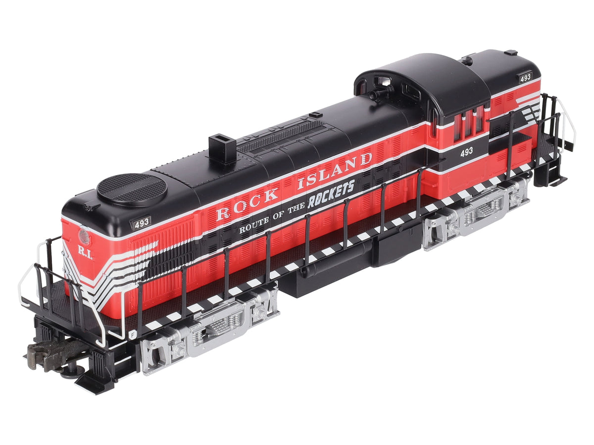 MTH 30-2202-0 Rock Island RS-3 Diesel Engine with Loco-Sound #493 LN/Box