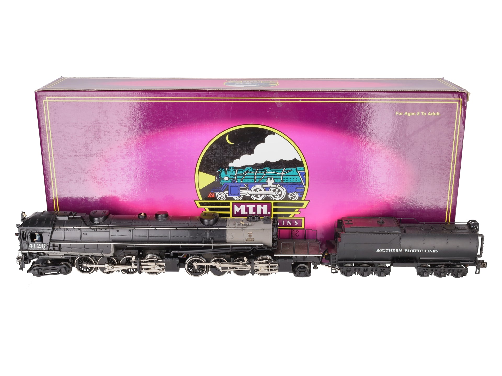MTH 20-3125-1 O Gauge SP AC-6 Cab-Forward Steam Locomotive & Tender w/PS1 LN/Box