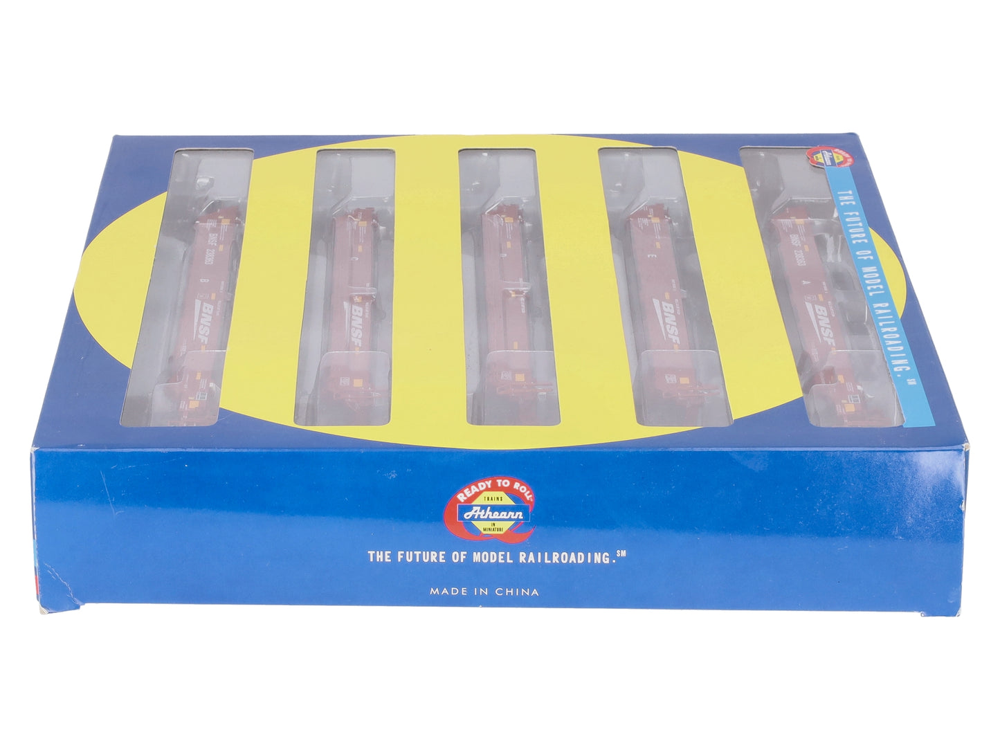 Athearn 95073 HO BNSF RTR Maxi I/Late 5-Car Set #238363