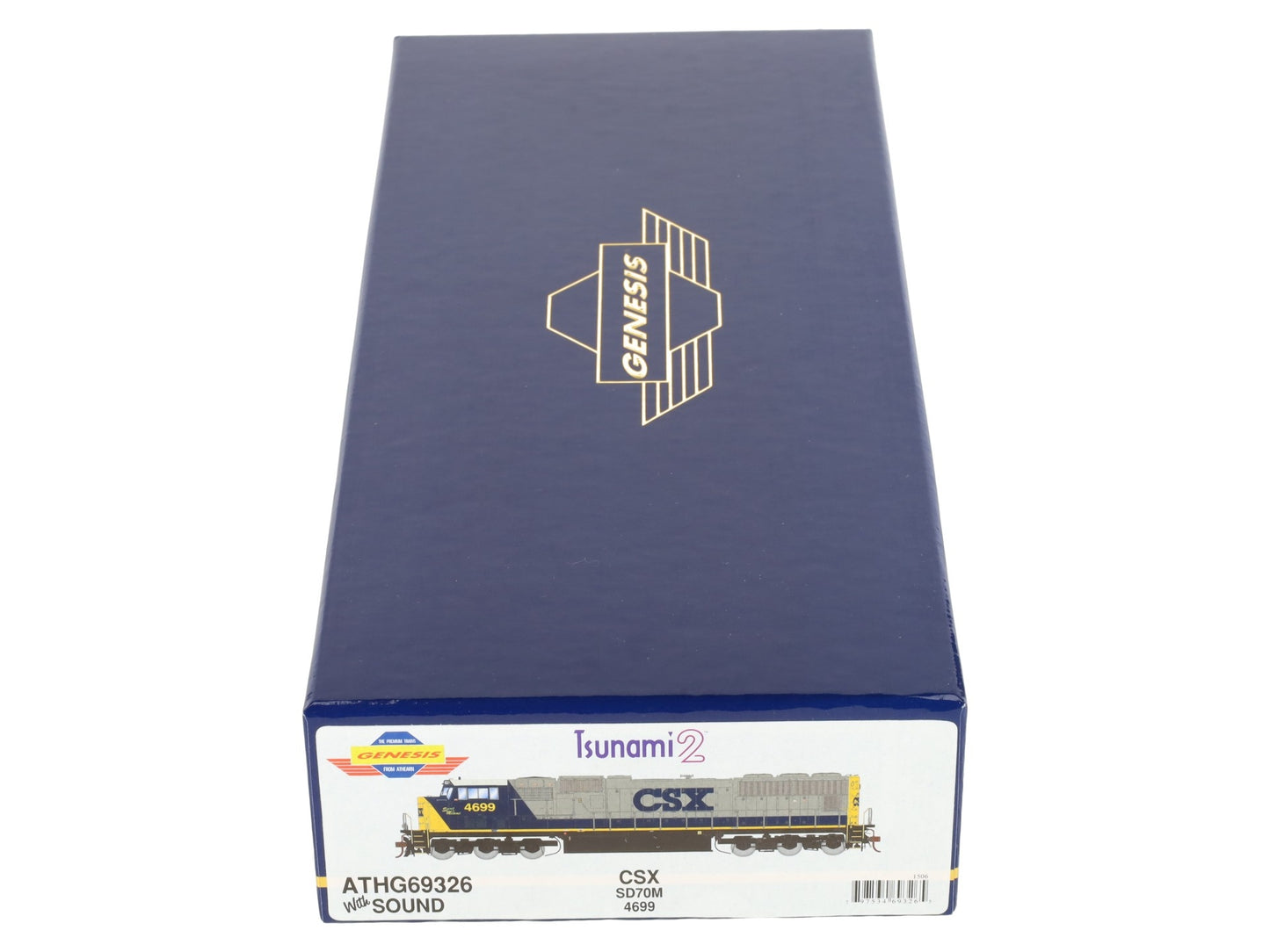 Athearn G69326 HO CSX SD70M Diesel Loco w/DCC & Sound #4699 (Spirit Of Miami)