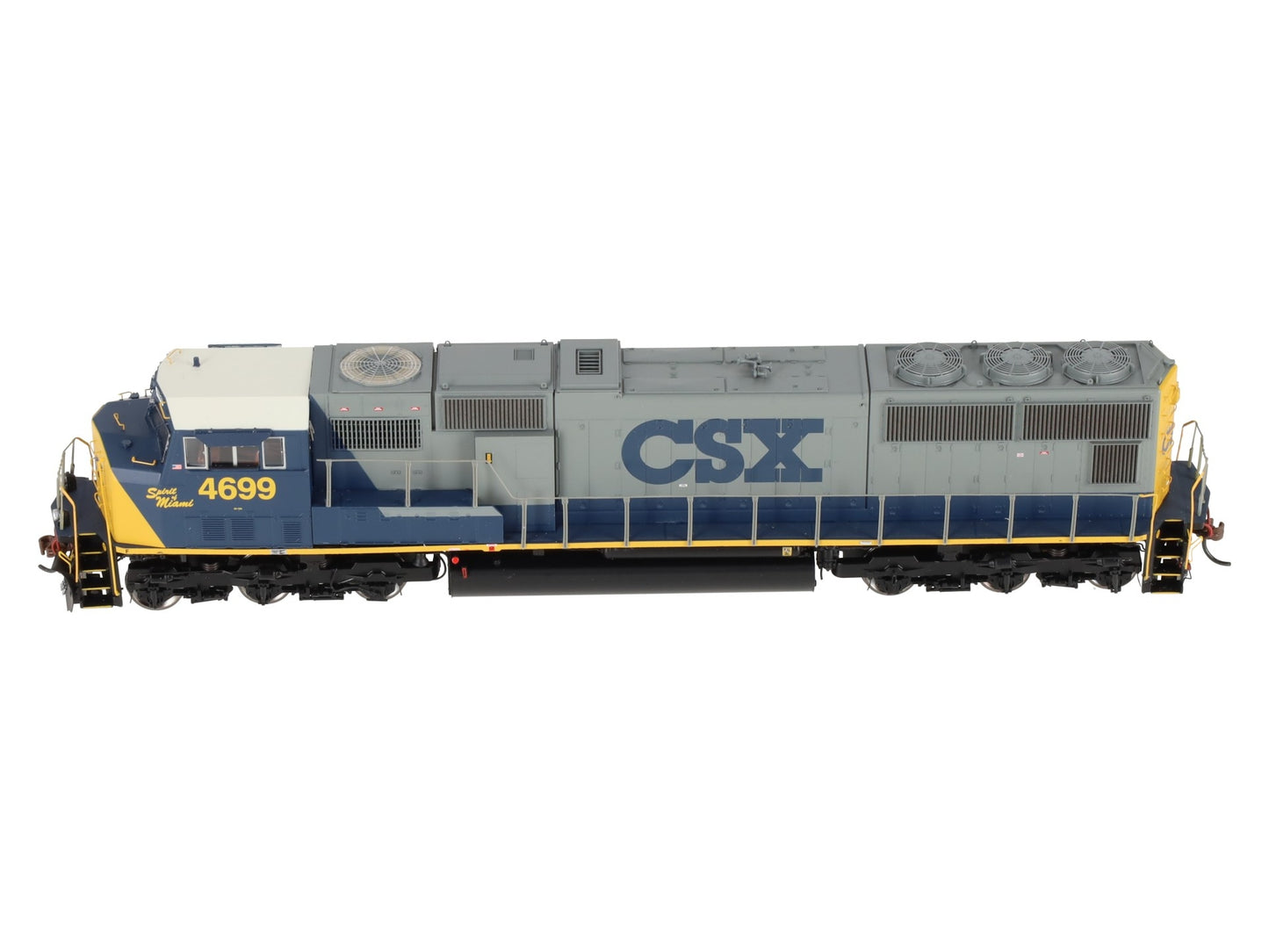 Athearn G69326 HO CSX SD70M Diesel Loco w/DCC & Sound #4699 (Spirit Of Miami)