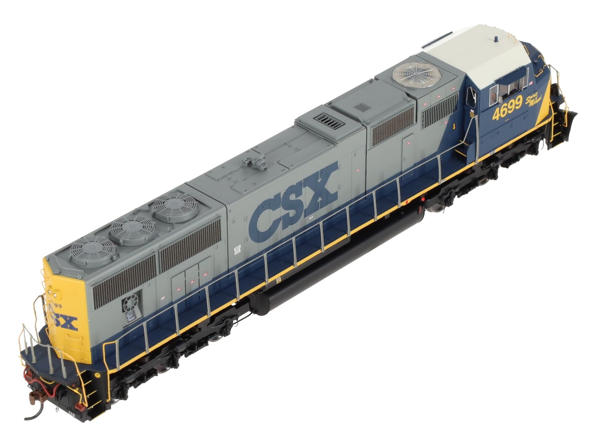 Athearn G69326 HO CSX SD70M Diesel Loco w/DCC & Sound #4699 (Spirit Of Miami)