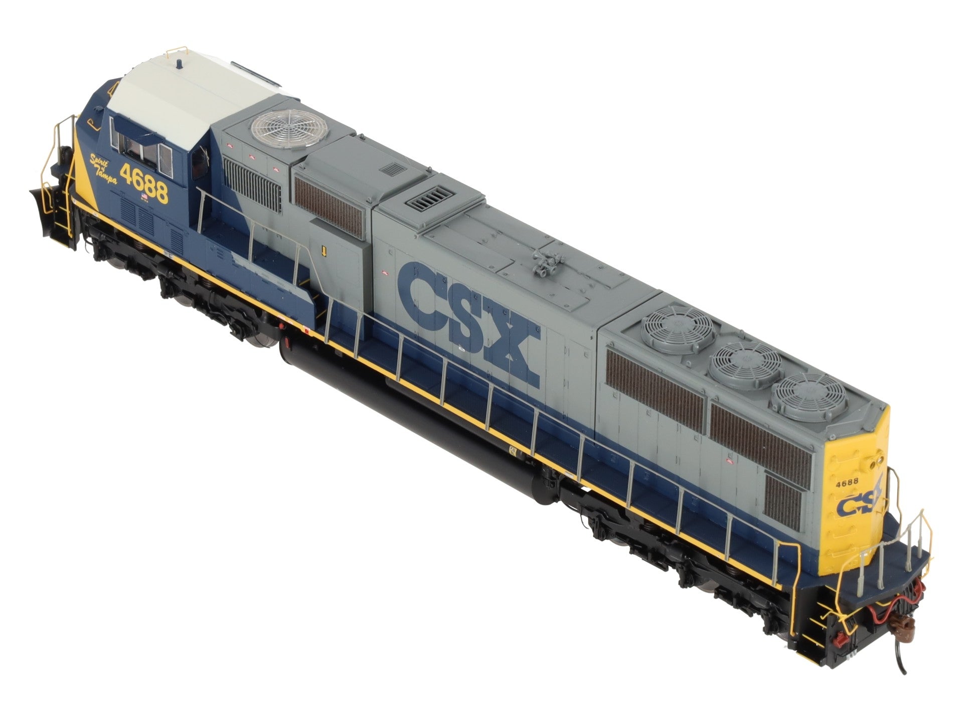 Athearn G69325 HO CSX SD70M Diesel Loco w/DCC & Sound #4688 (Spirit Of Tampa)