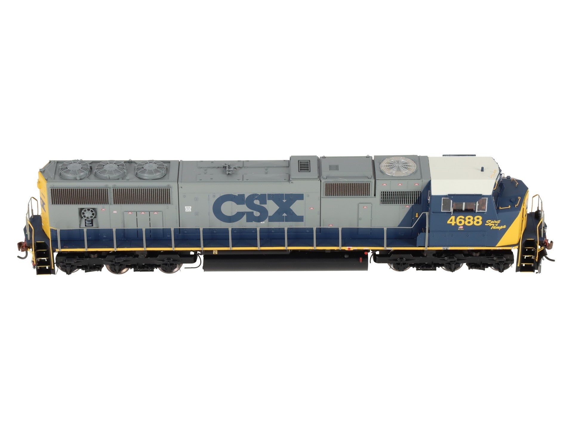 Athearn G69325 HO CSX SD70M Diesel Loco w/DCC & Sound #4688 (Spirit Of Tampa)