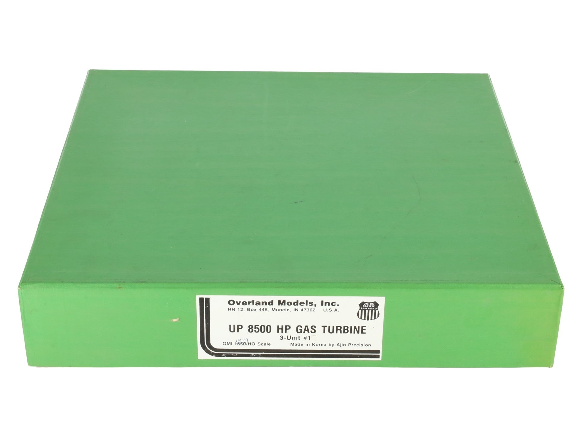 Overland 1850 Brass HO UP 8500 HP Gas Turbine 3 Unit Diesel Loco