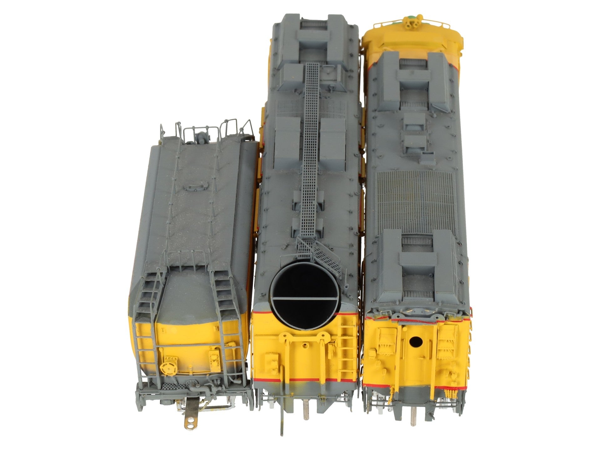 Overland 1850 Brass HO UP 8500 HP Gas Turbine 3 Unit Diesel Loco