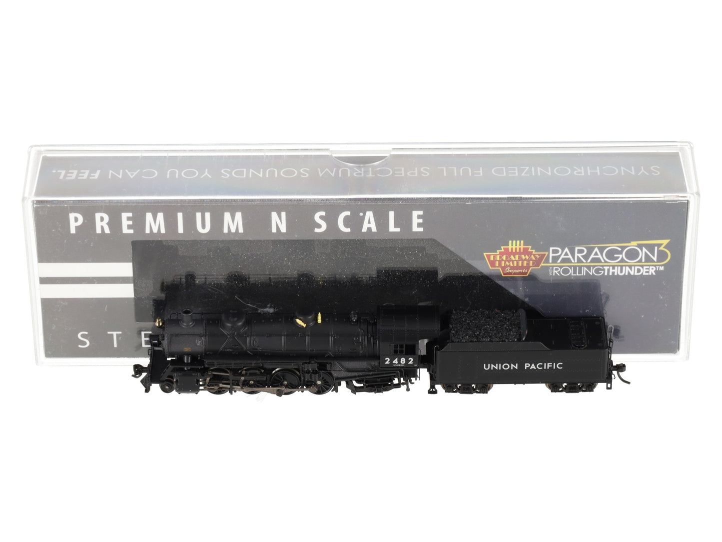 Broadway Limited 5729 N UP USRA Light Mikado Steam Loco & Tender #2482 w/ DCC