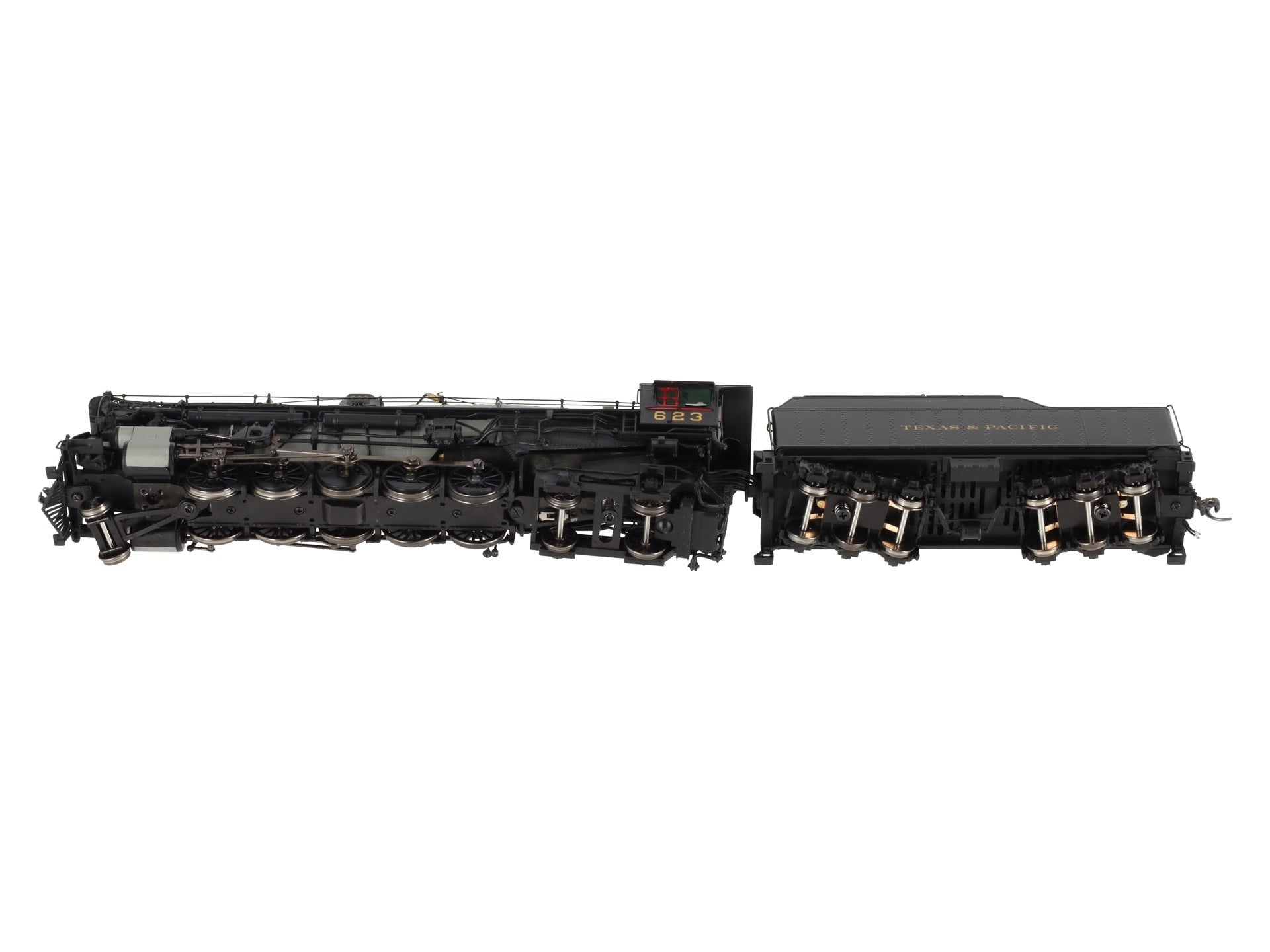 Broadway Limited 7244 HO T&P 2-10-4 Steam Locomotive & Tender w/ Sound/DCC #623
