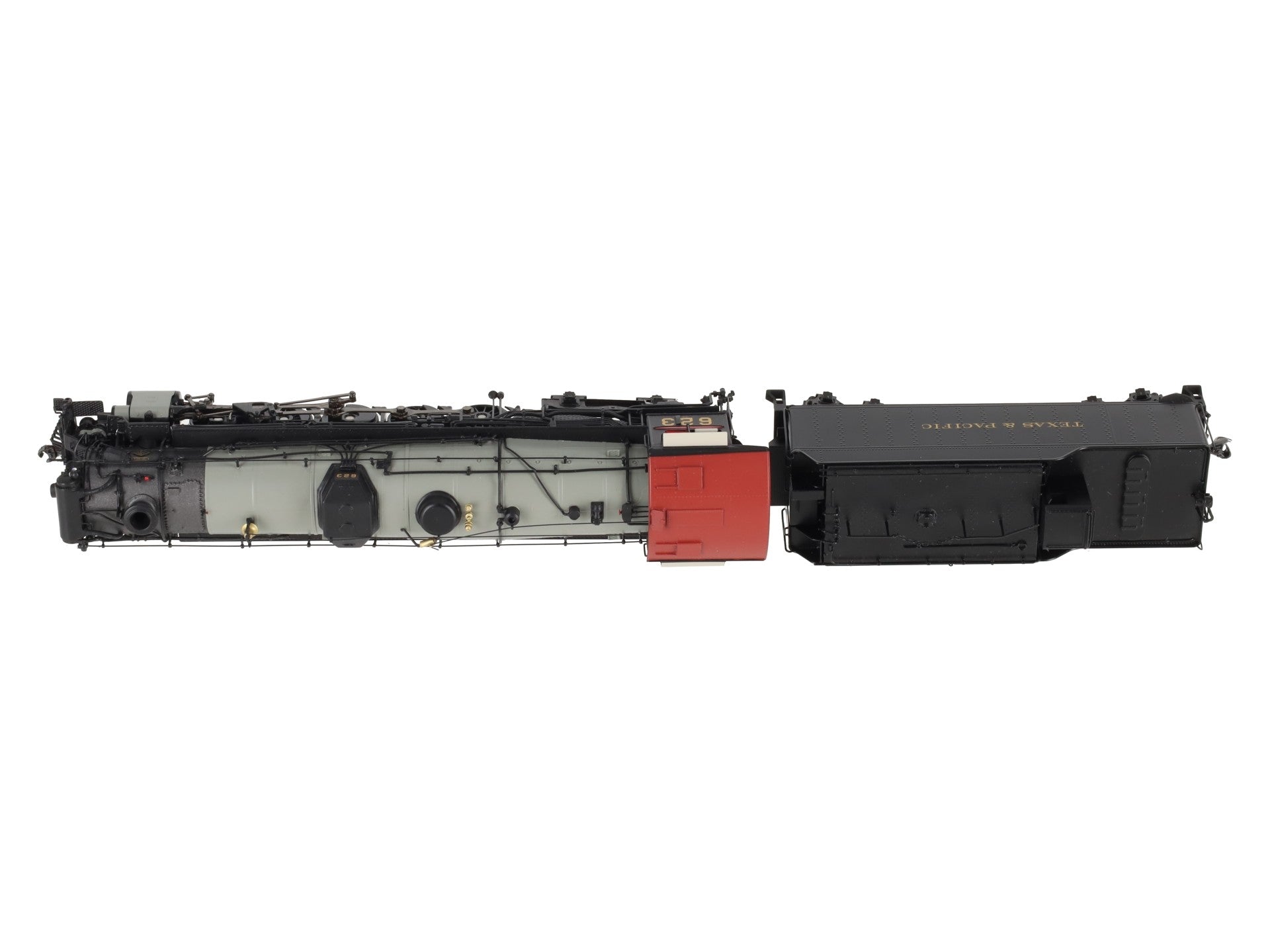 Broadway Limited 7244 HO T&P 2-10-4 Steam Locomotive & Tender w/ Sound/DCC #623