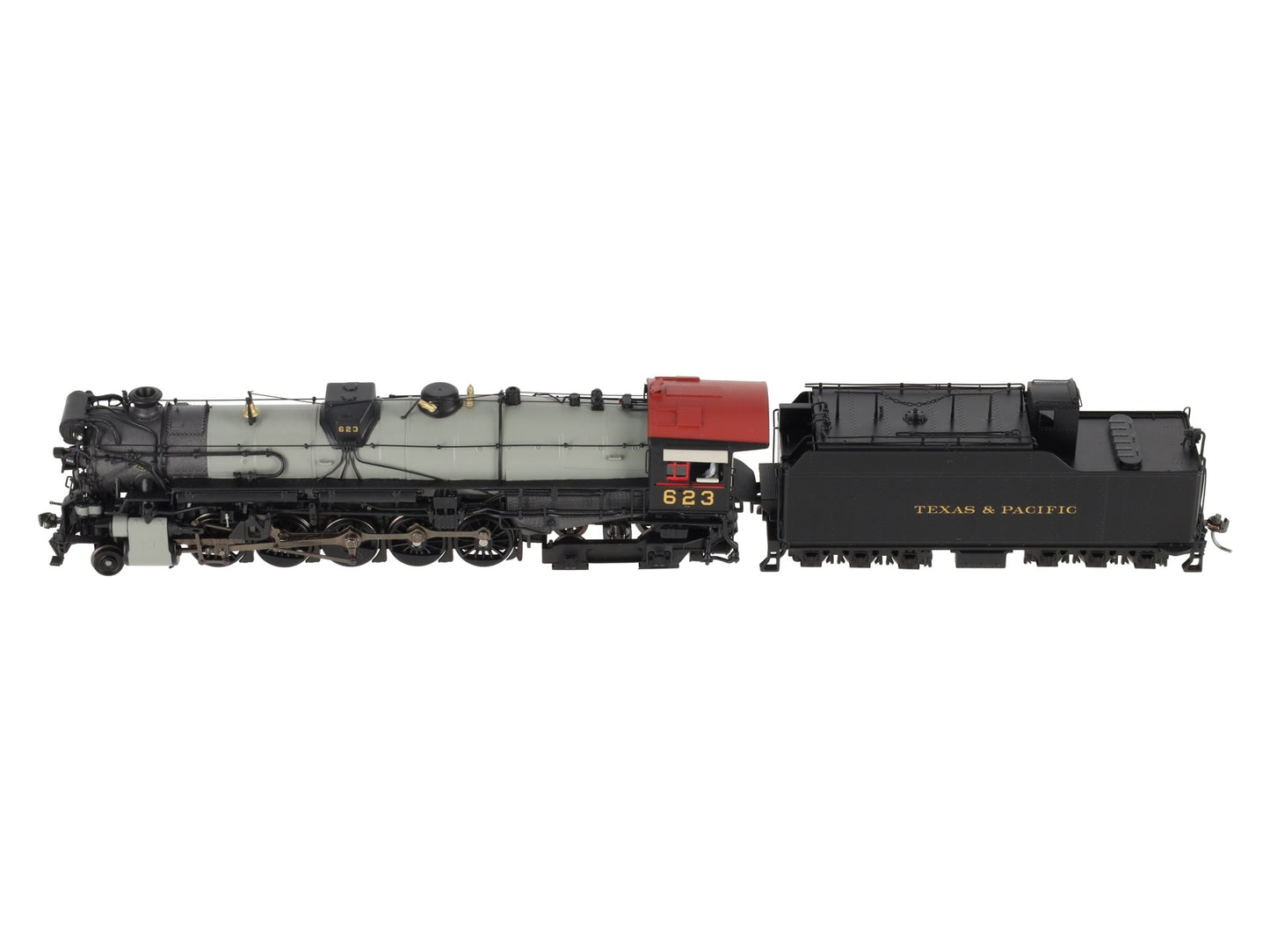 Broadway Limited 7244 HO T&P 2-10-4 Steam Locomotive & Tender w/ Sound/DCC #623