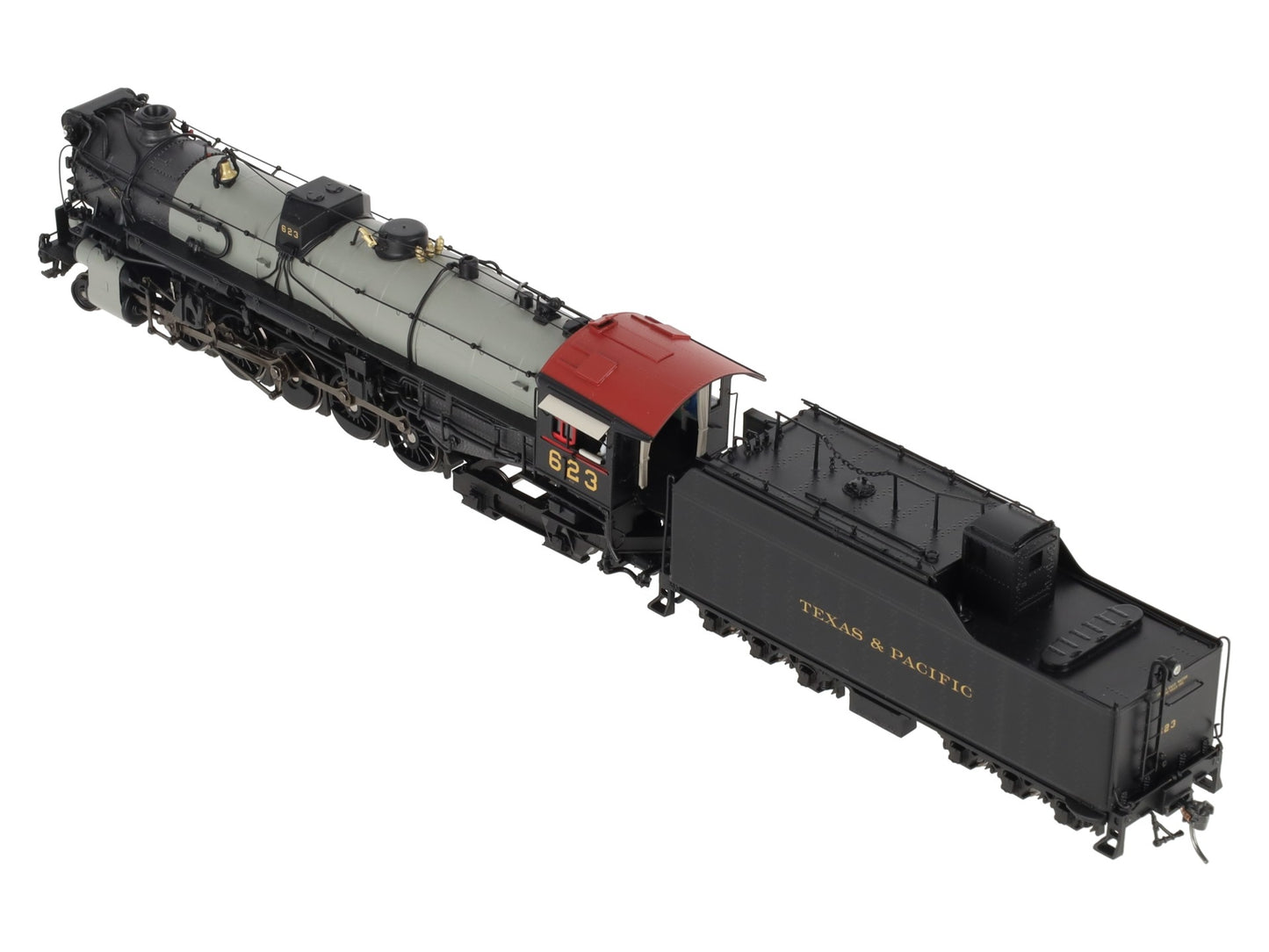Broadway Limited 7244 HO T&P 2-10-4 Steam Locomotive & Tender w/ Sound/DCC #623