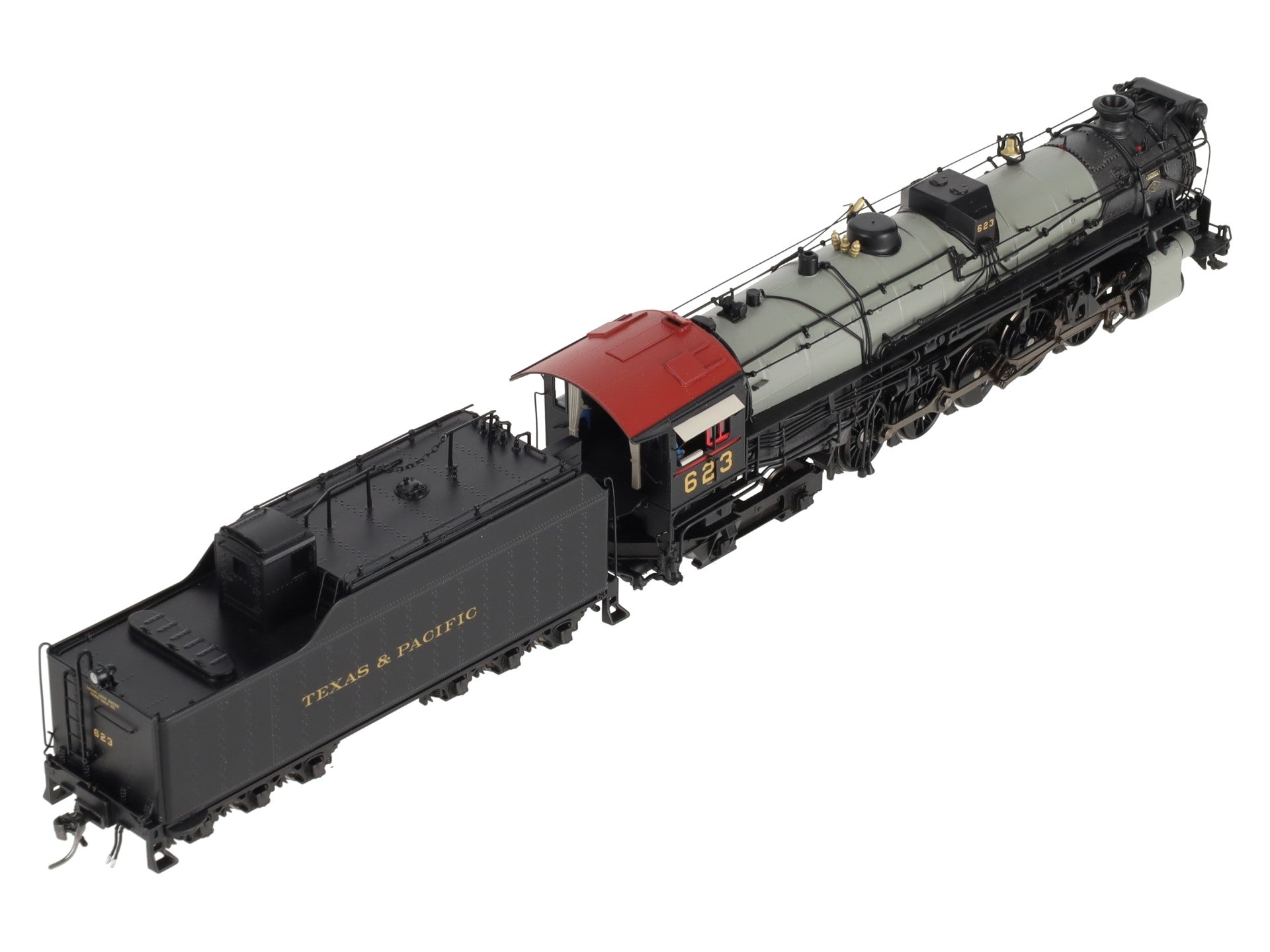 Broadway Limited 7244 HO T&P 2-10-4 Steam Locomotive & Tender w/ Sound/DCC #623