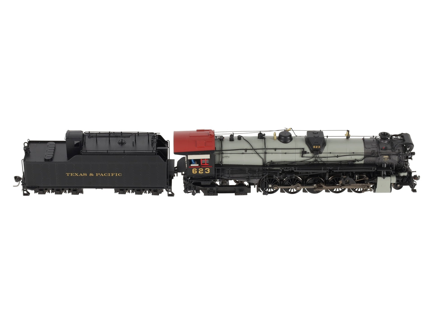 Broadway Limited 7244 HO T&P 2-10-4 Steam Locomotive & Tender w/ Sound/DCC #623