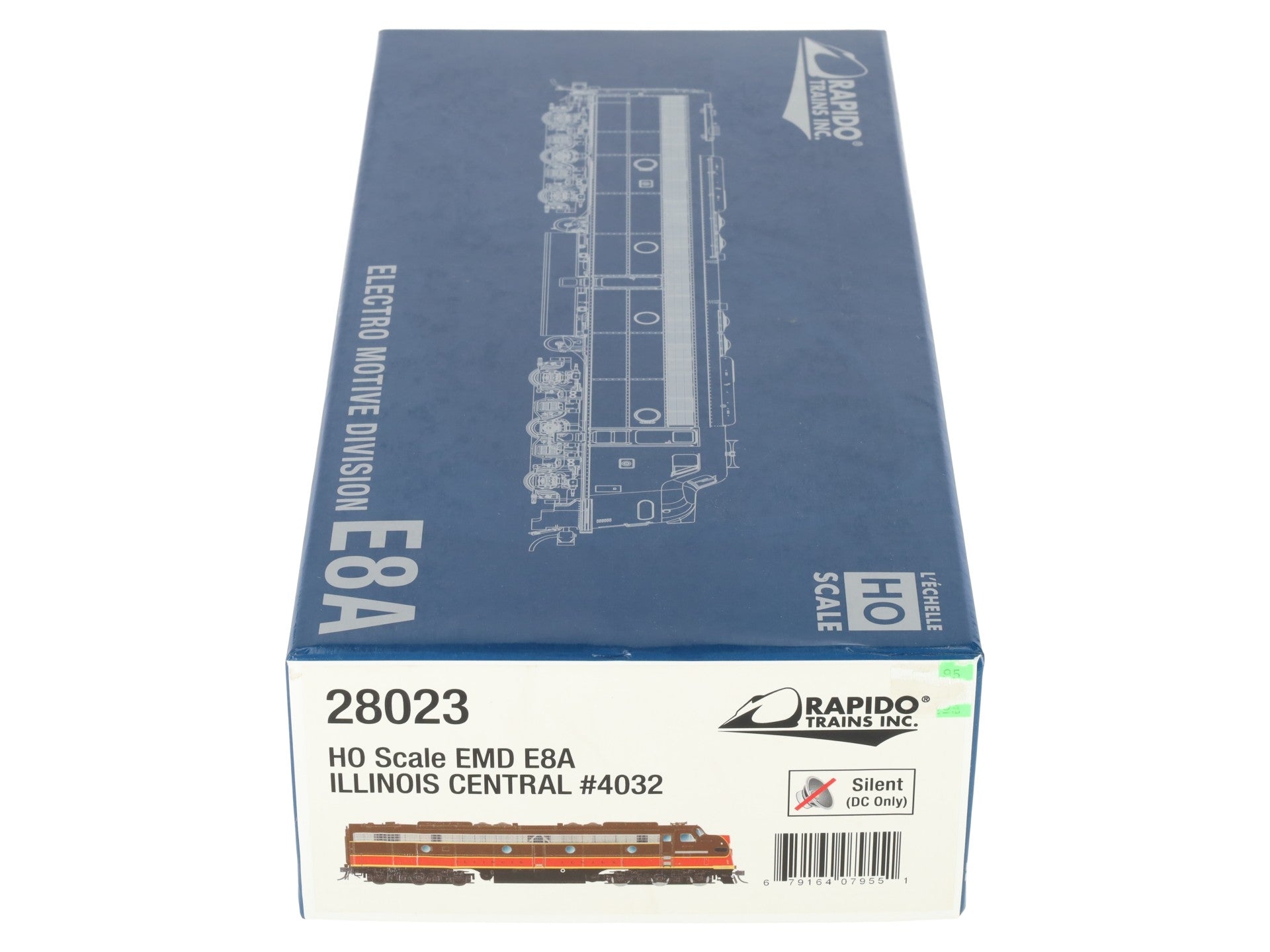 Rapido Trains 28023 HO IC EMD E8A Diesel Locomotive Standard DC #4032