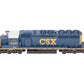 Broadway Limited 2278 HO CSX EMD SD40-2 with Sound & DCC Paragon2™ #2438