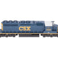 Broadway Limited 2278 HO CSX EMD SD40-2 with Sound & DCC Paragon2™ #2438