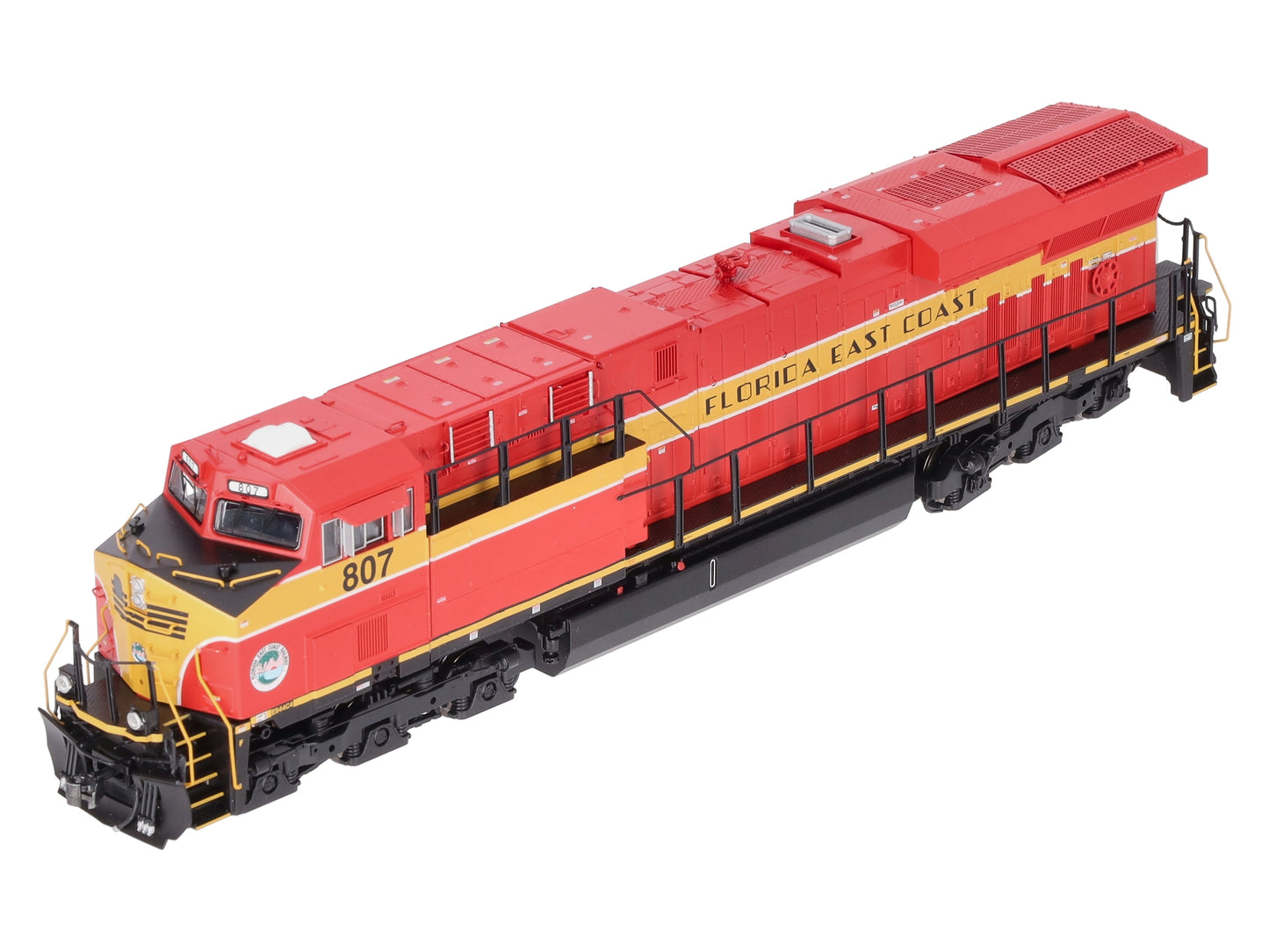 Broadway Limited 5866 HO Florida East Coast GE ES44C4 Diesel Locomotive #807