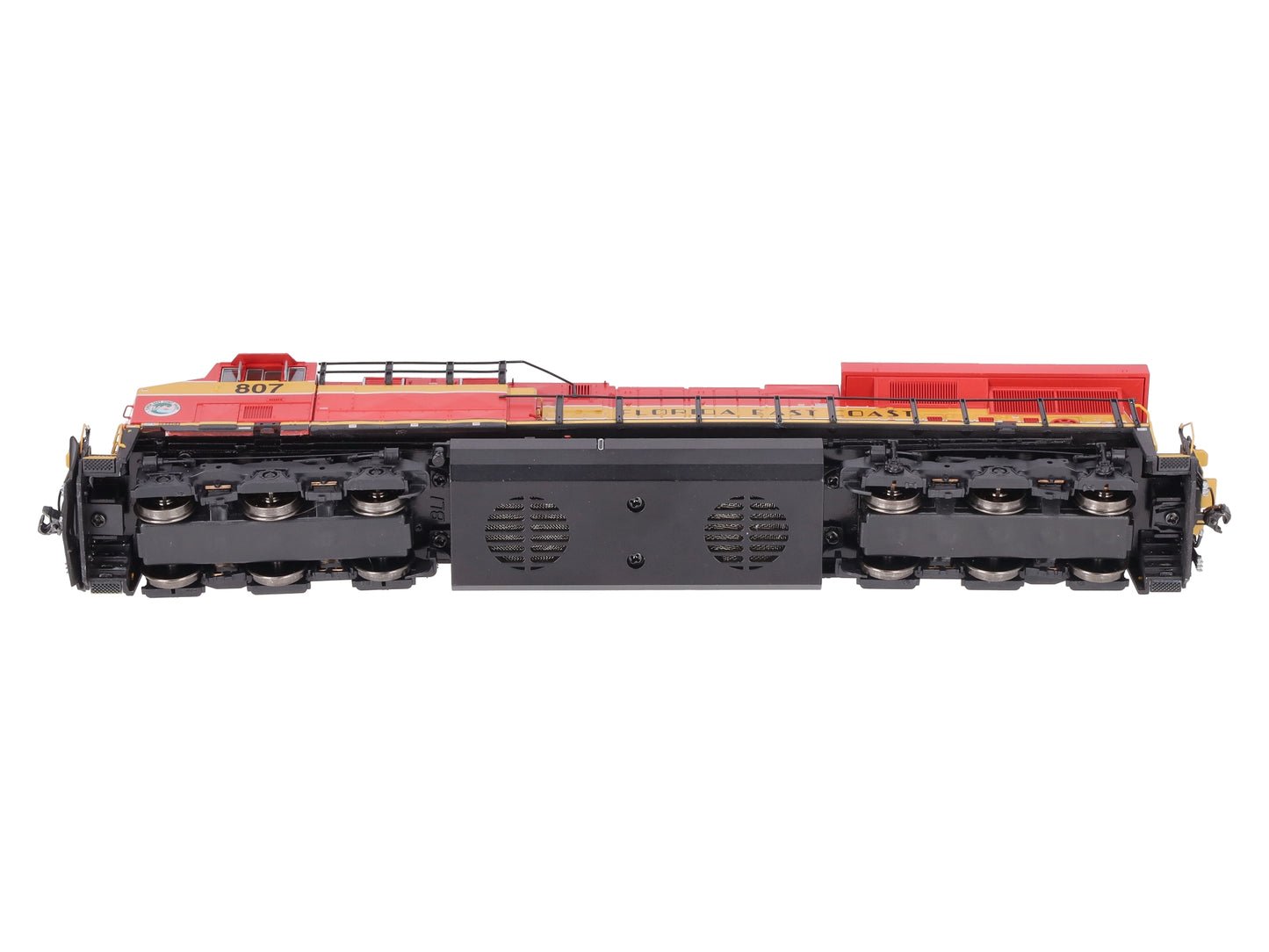 Broadway Limited 5866 HO Florida East Coast GE ES44C4 Diesel Locomotive #807