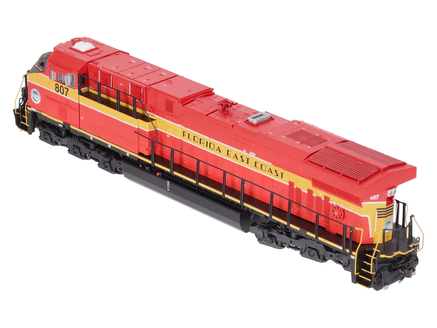 Broadway Limited 5866 HO Florida East Coast GE ES44C4 Diesel Locomotive #807
