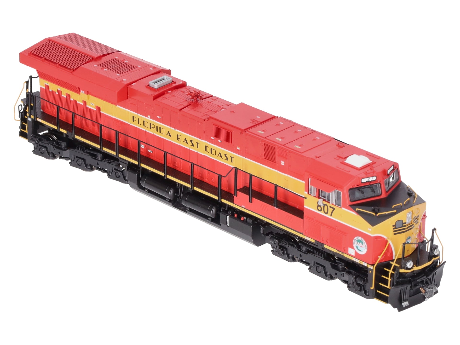 Broadway Limited 5866 HO Florida East Coast GE ES44C4 Diesel Locomotive #807