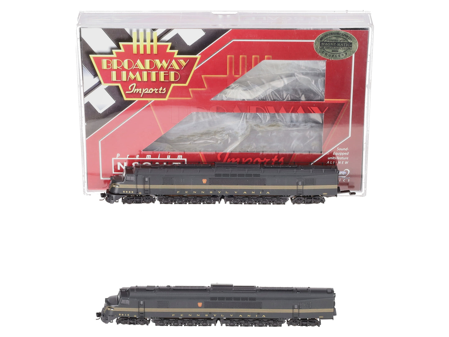 Broadway Limited 3142 N Pennsylvania Centipede A-A Diesel Locomotive #5828/5816
