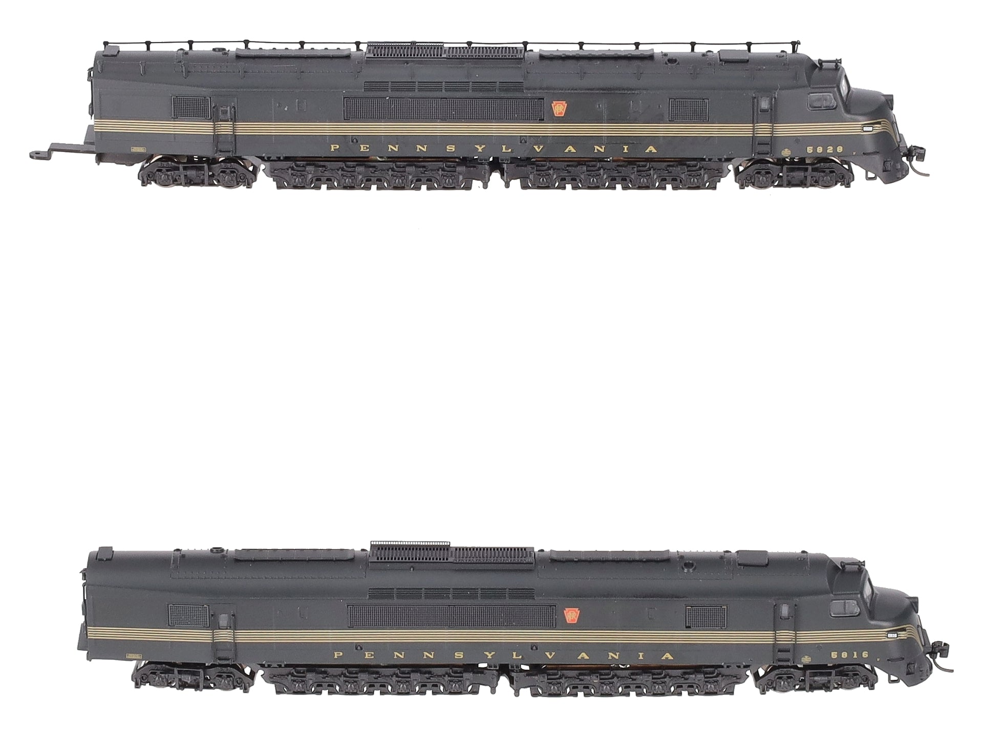 Broadway Limited 3142 N Pennsylvania Centipede A-A Diesel Locomotive #5828/5816