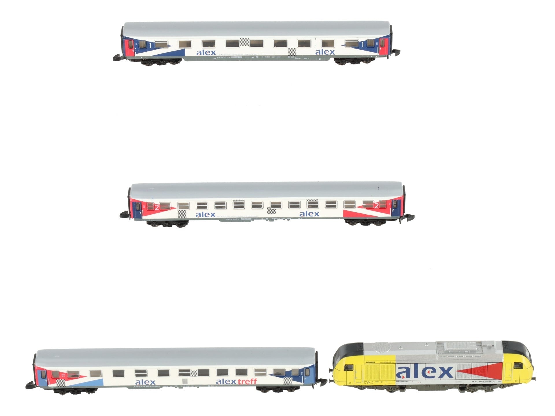 Marklin 81881 Z Scale Alex Diesel Powered Passenger Set EX