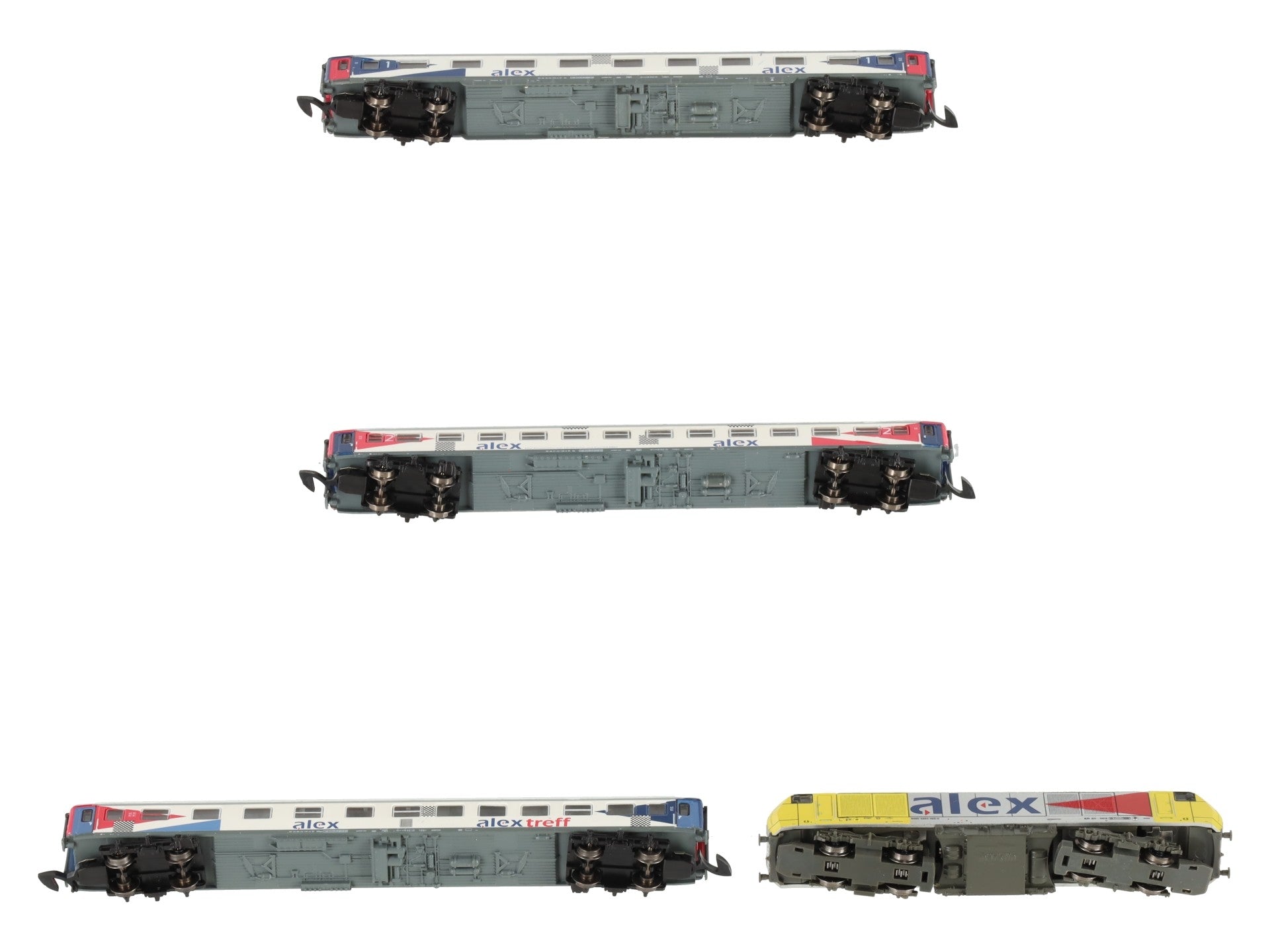 Marklin 81881 Z Scale Alex Diesel Powered Passenger Set EX