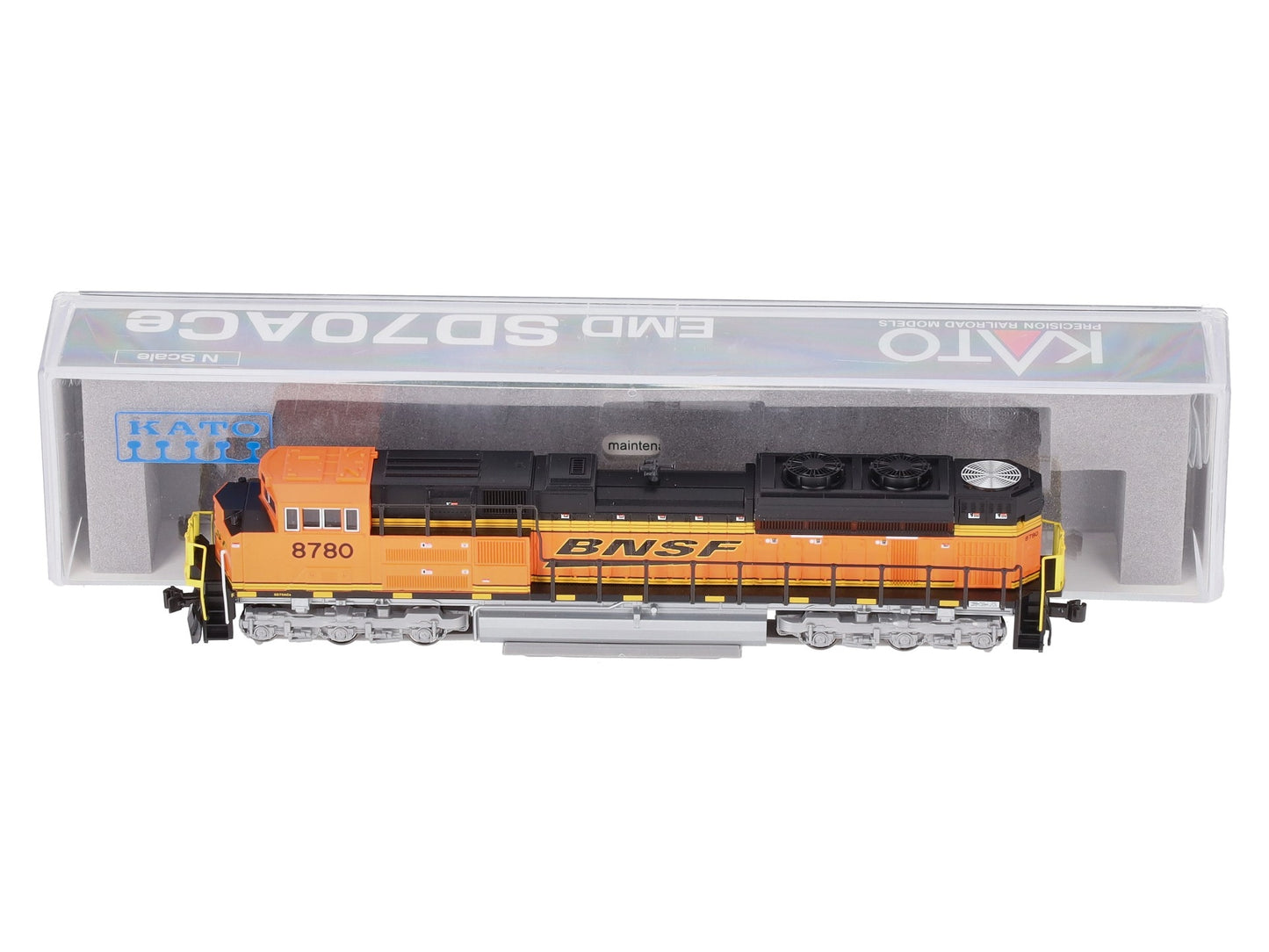 Kato 176-8526-DCC N BNSF Swoosh SD70ACe Diesel Locomotive with DCC #8780