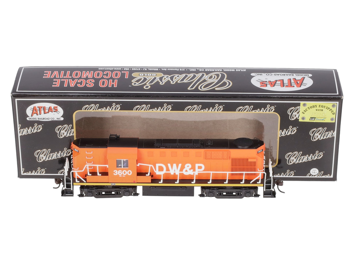 Atlas 10002157 HO Duluth Winnipeg & Pacific RS-11 Diesel Locomotive #3600 w/Snd