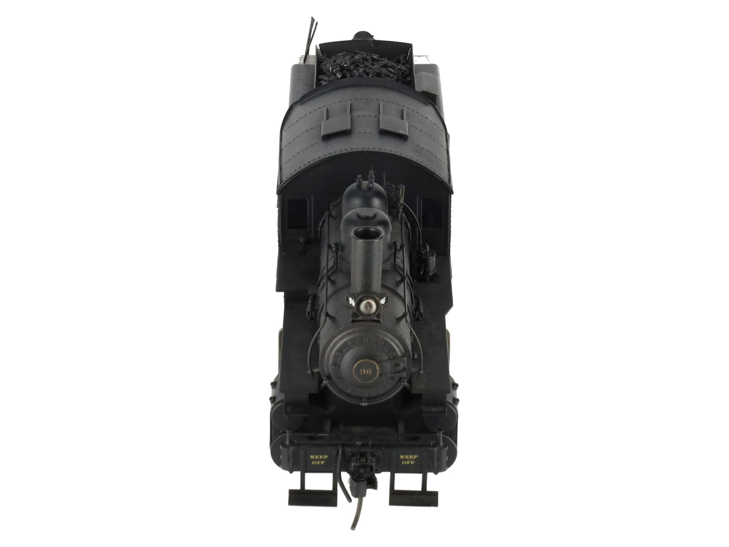 KTM O Scale 2-Rail B&O 0-4-0T Dockside Steam locomotive w/tender #96 - Painted EX/Box