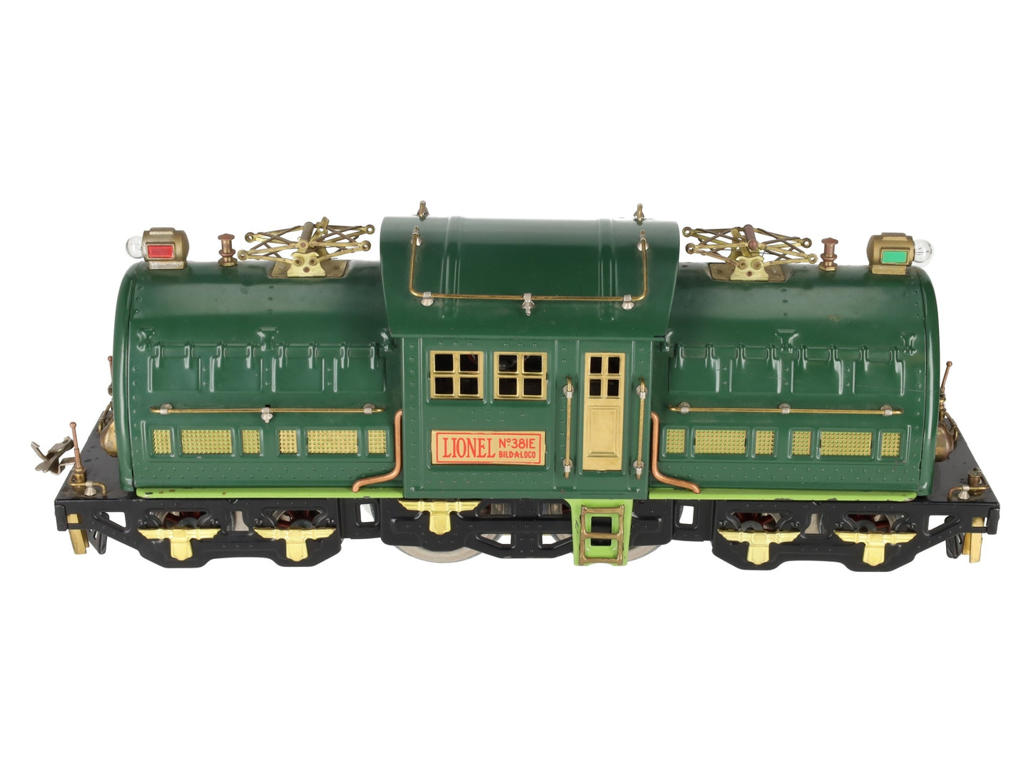 Lionel 318e Vintage Std. Gauge Prewar 381E Green Locomotive Only - Repainted