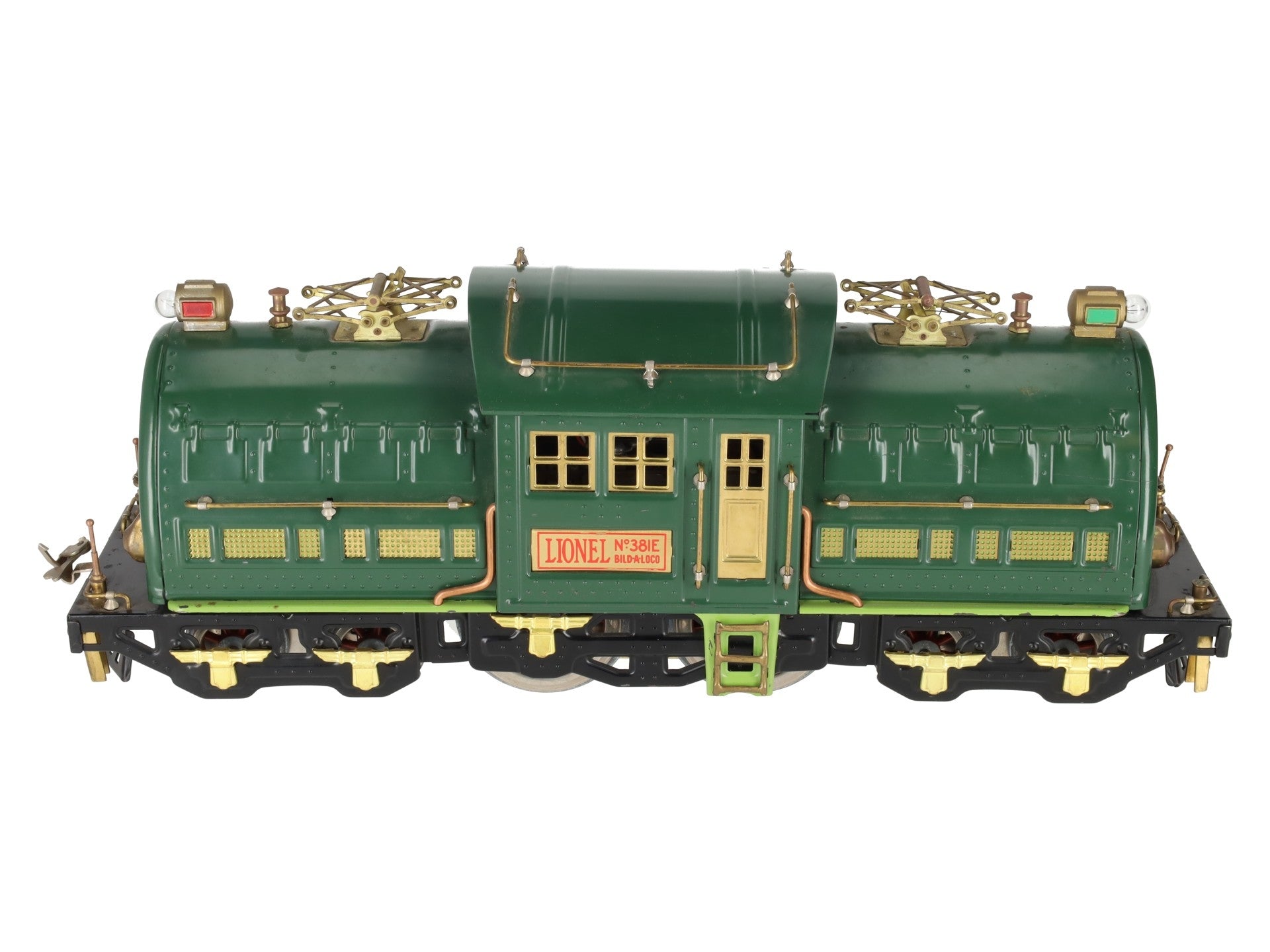 Lionel 318e Vintage Std. Gauge Prewar 381E Green Locomotive Only - Repainted