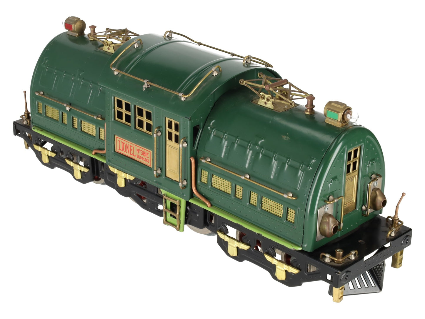 Lionel 318e Vintage Std. Gauge Prewar 381E Green Locomotive Only - Repainted